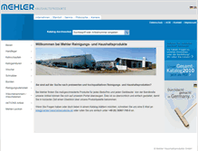 Tablet Screenshot of mehler-haushaltsprodukte.de
